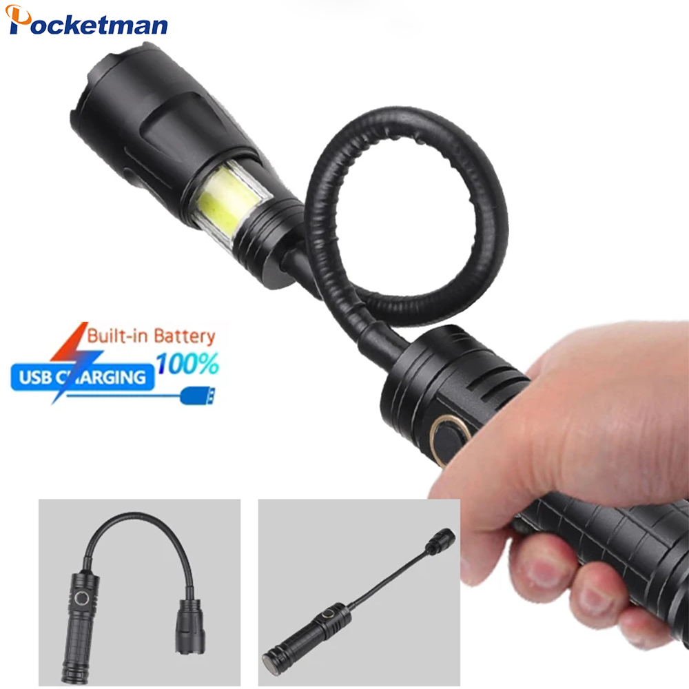 USB Rechargeable XHP50 LED Fla - Power Outage Light 评论和价格
