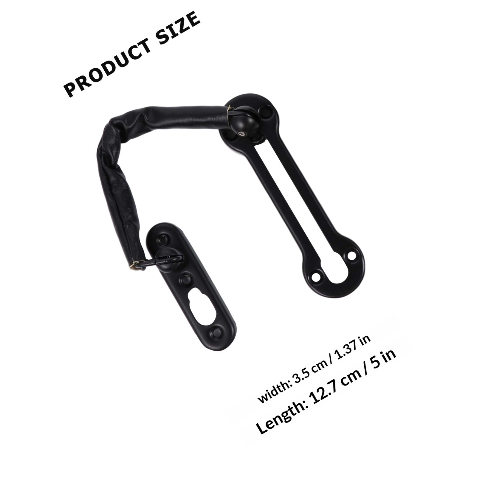 2Pcs Anti-Theft Door Chain Lat - Security Chain Door 评论和价格
